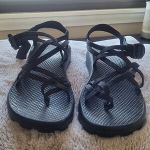 Womens Z2 Double Strap Black Chacos Size 8